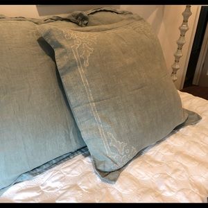 Restoration Hardware Baroque Medallion Euro Shan